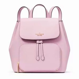 Kate spade Kristi Medium Flap Backpack quartz pink